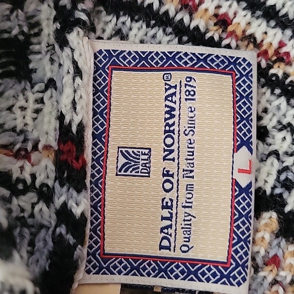 DALE OF NORWAY CLASSIC WOOL SWEATER LARGE SIZE - Picture 14 of 17
